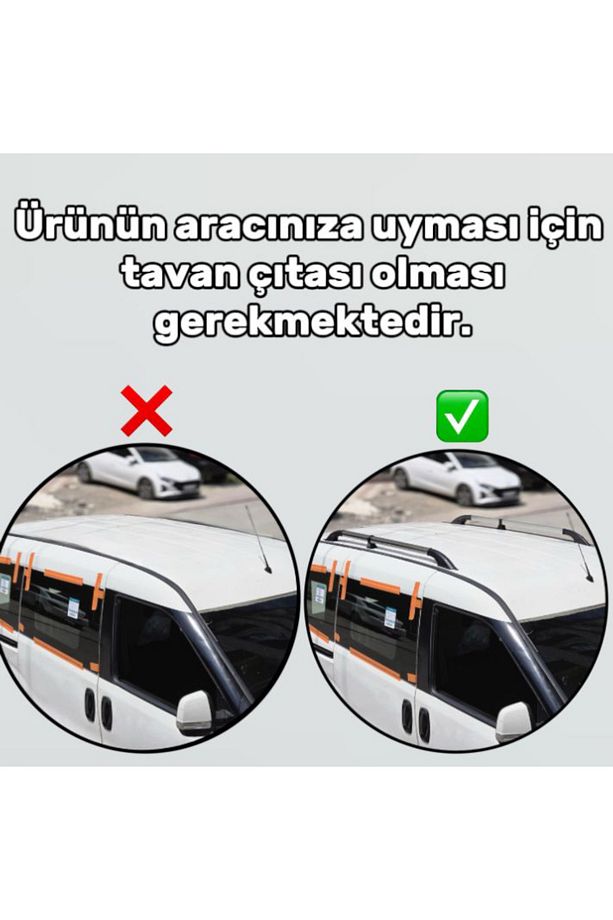 FİAT DOBLO ARA ATKI TAVAN BARI ÇITASI OLAN TÜM DOBLOLARA UYUMLU 130 CM PROFİL - 1