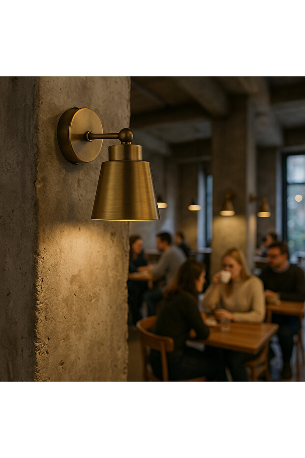 Bardak Aplik Eskitme Bronz - 4