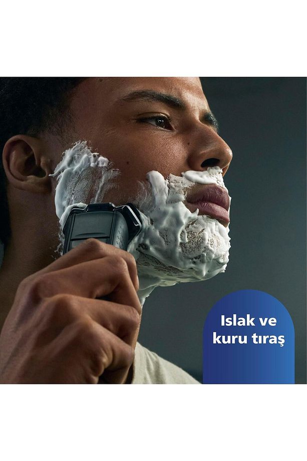 Islak ve SmartClean Artı Sistemi ve Sakal Giyotin ile Kuru Erkek Elektrikli tıraş makinesi - 7