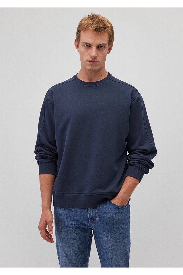 Navy Blue Sweatshirt 0S10162-87822