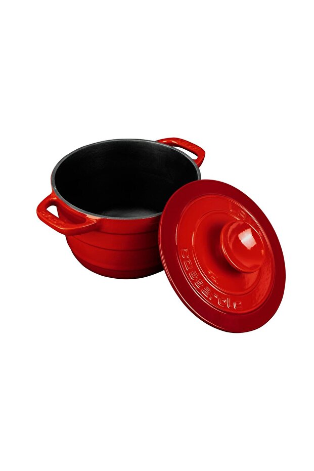 Döküm Yuvarlak Tencere Döküm Demir Kapak Experience Serisi Çap(Ø)23cm - 3