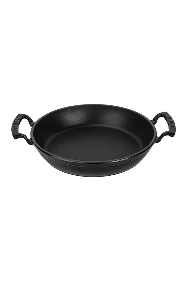 Döküm Yuvarlak Sahan Döküm Demir Yekpare Çift Kulplu Çap(Ø)24cm. - 1