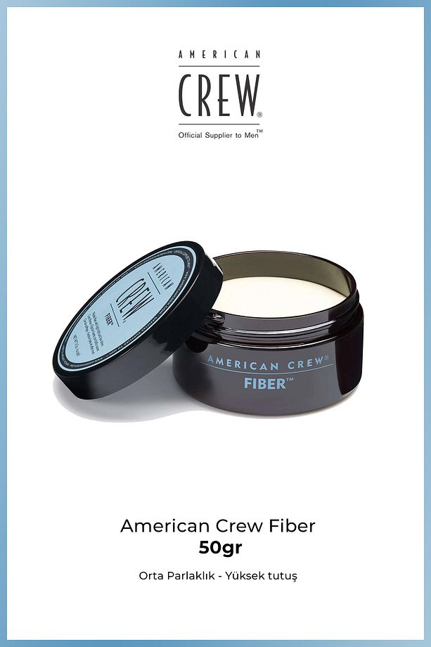 Erkekler Için Güçlü Tutucu, Esnek Şekillendirici Wax - Crew Classıc Fıber 1.7oz 50 G 738678174074 - 1