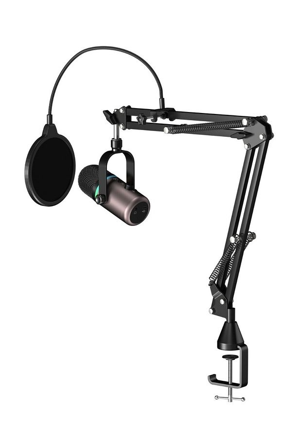 Gamenote Gk63 Pro Rgb Gaming Profesyonel Oyuncu Yayıncı Mikrofonu Ve Masa Standı - 7
