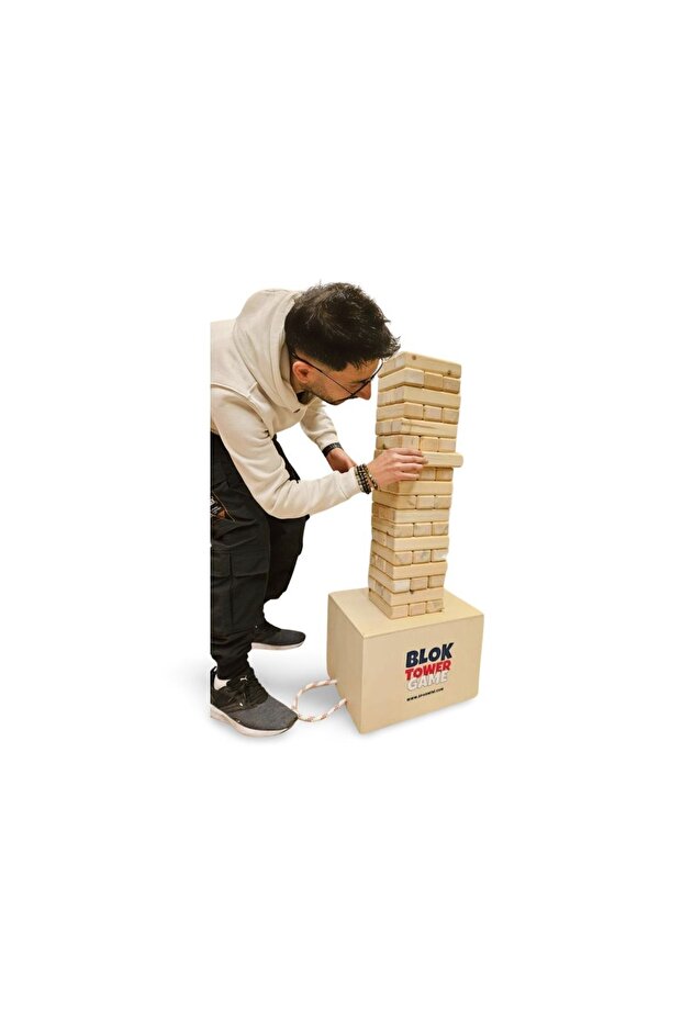 Dev Jenga 72 Cm Oyunu - 7