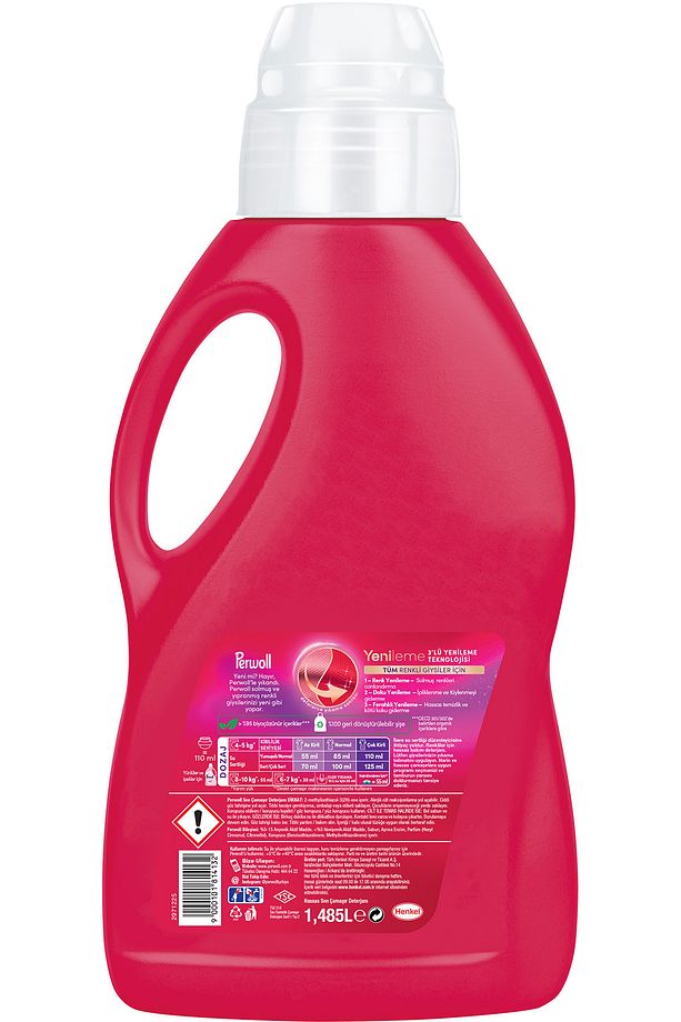Sıvı Deterjan Renkliler 2x1.485ml (27 Yıkama) + Koyu Renk Çiçek Cazibesi 1.32L (24 Yıkama) 3'lü Set - 3