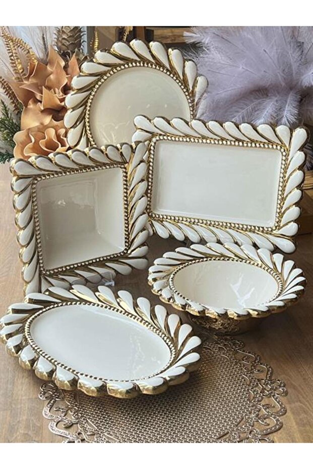 Rönesans Servis Sunum Seti 5 Parça - 6