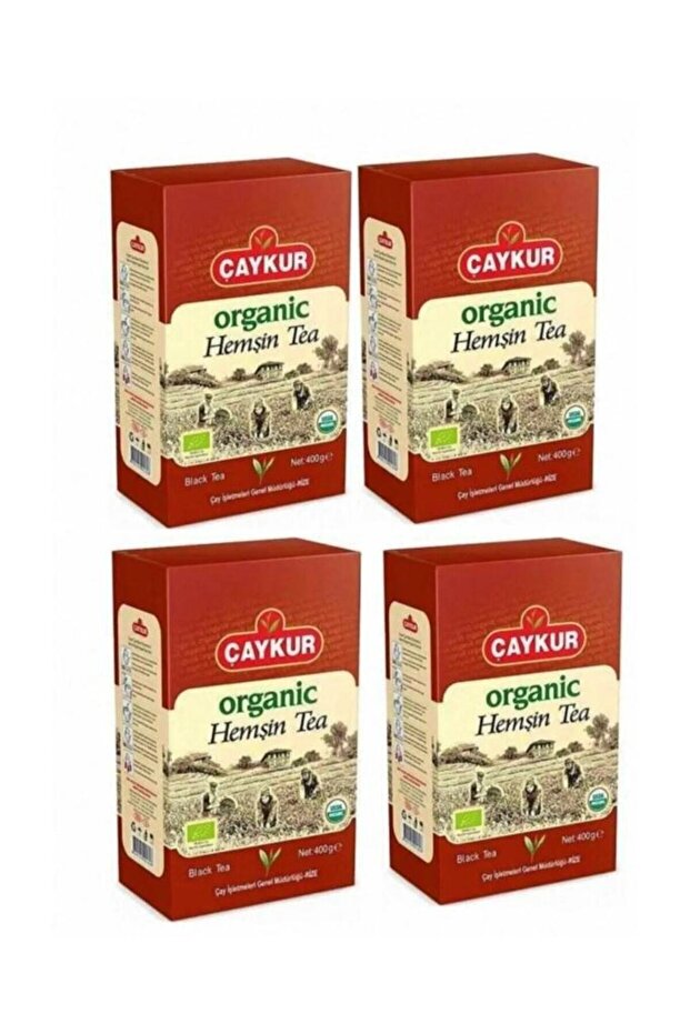 400Gr*4 Lu Organic Hemsın Cayi - Caykur Cardboard