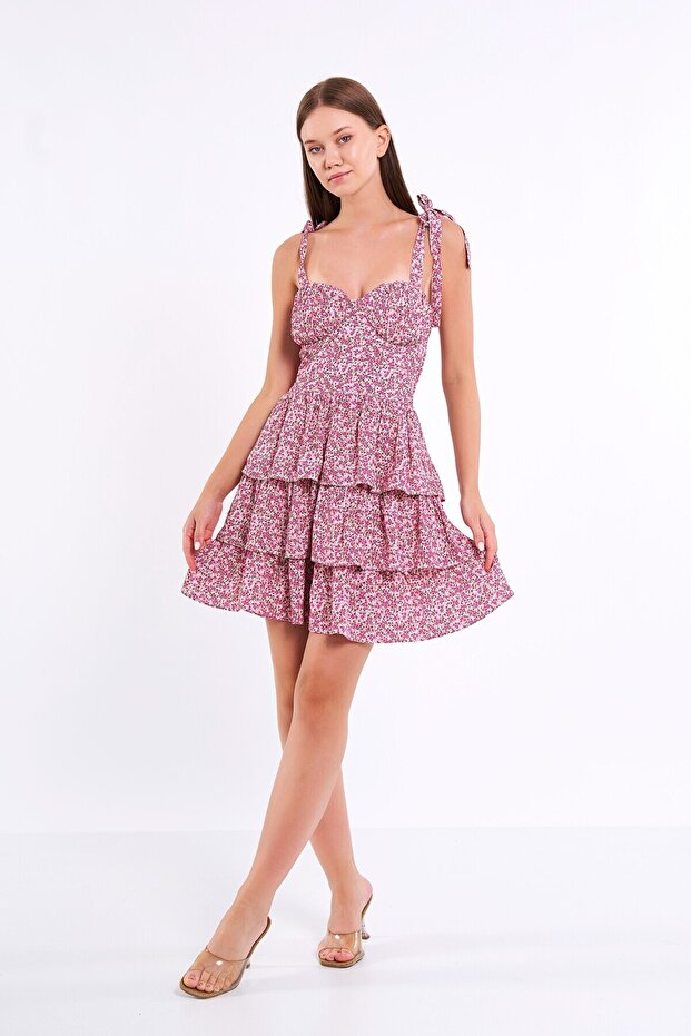 Rochie mini cu model - 6