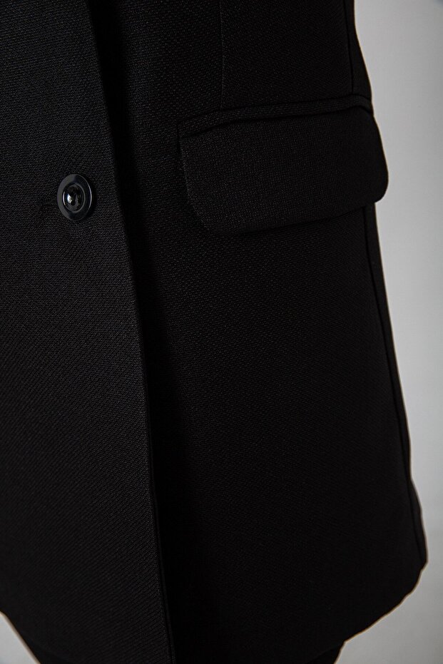 Linen Blazer Jacket - 2