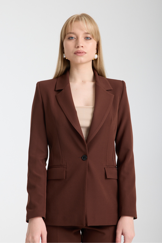 Zoe Single Button Jacket - 2