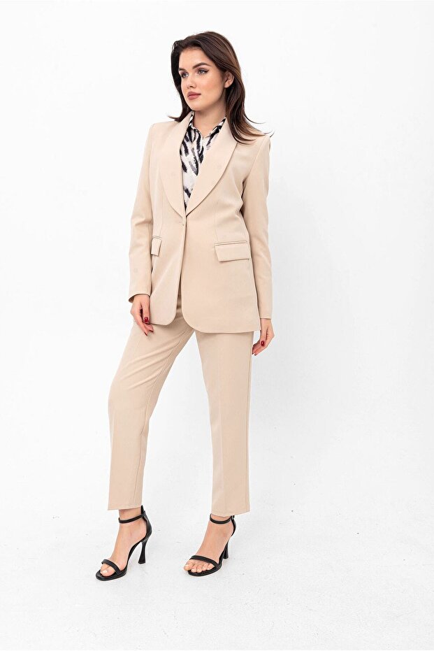 DÜĞMELİ BLAZER CEKET - 4