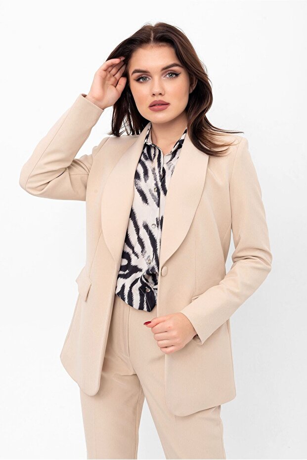 DÜĞMELİ BLAZER CEKET - 2