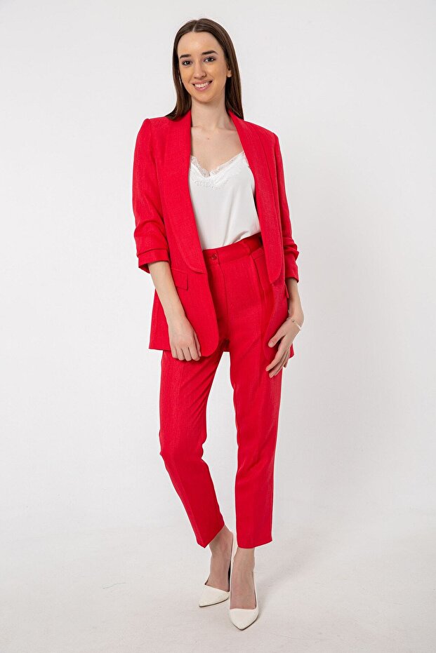 LINEN CLASSIC PANTS - 1