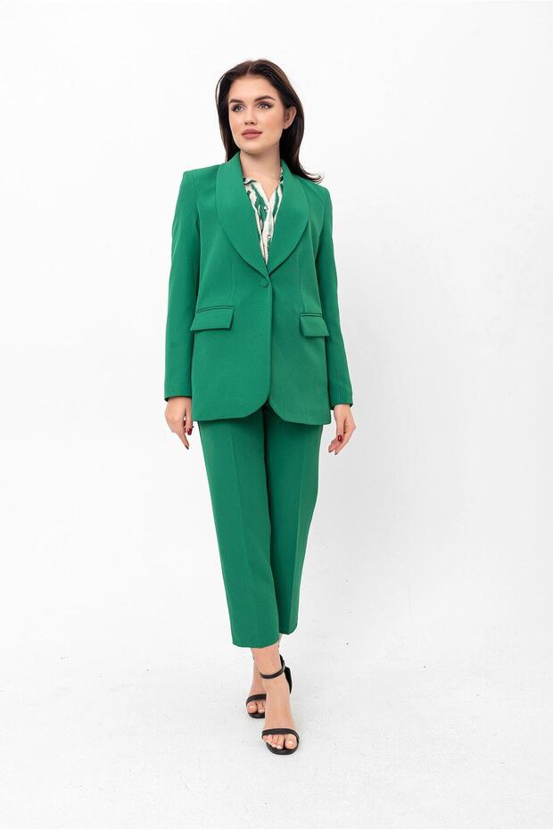 BUTTONED BLAZER JACKET - 2