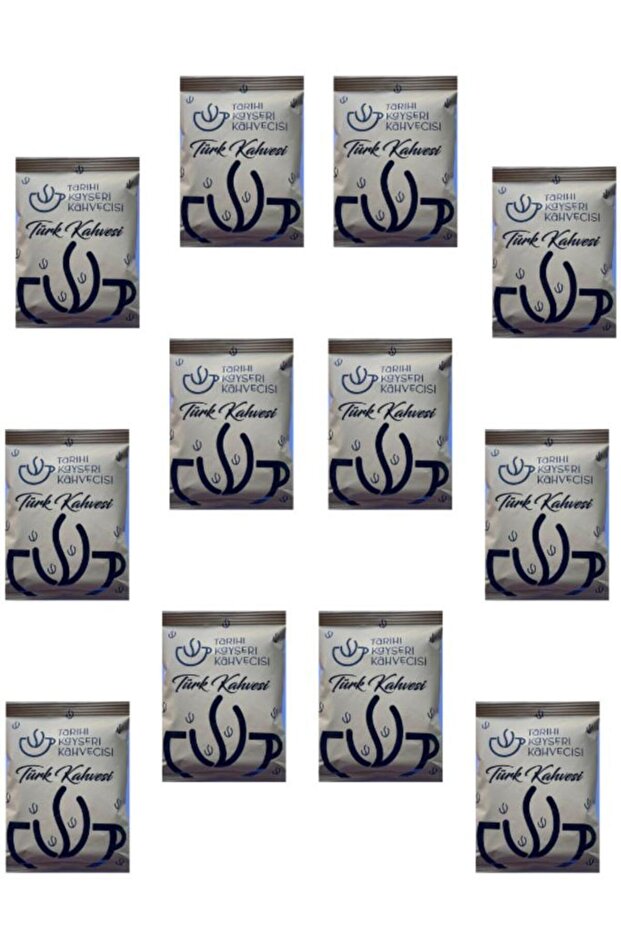 Historic Kayseri 100g Turkish Coffee, 12 Packs
