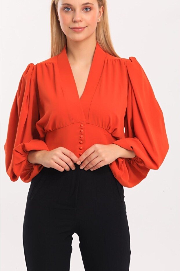 Balon Kol Gömlek - 4