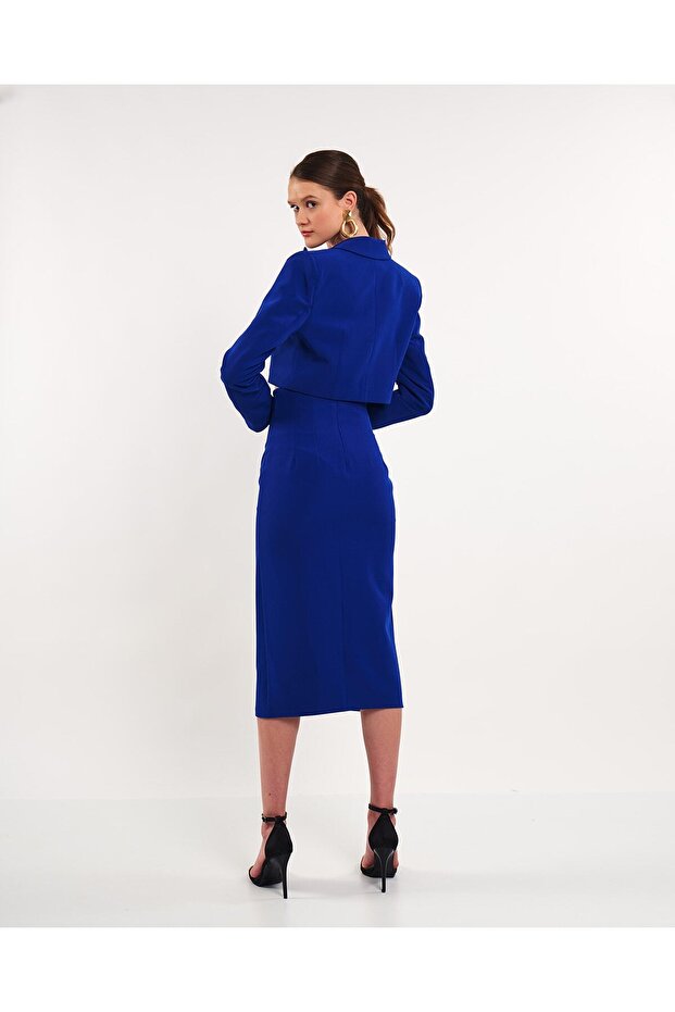 Short Blazer Jacket - 7