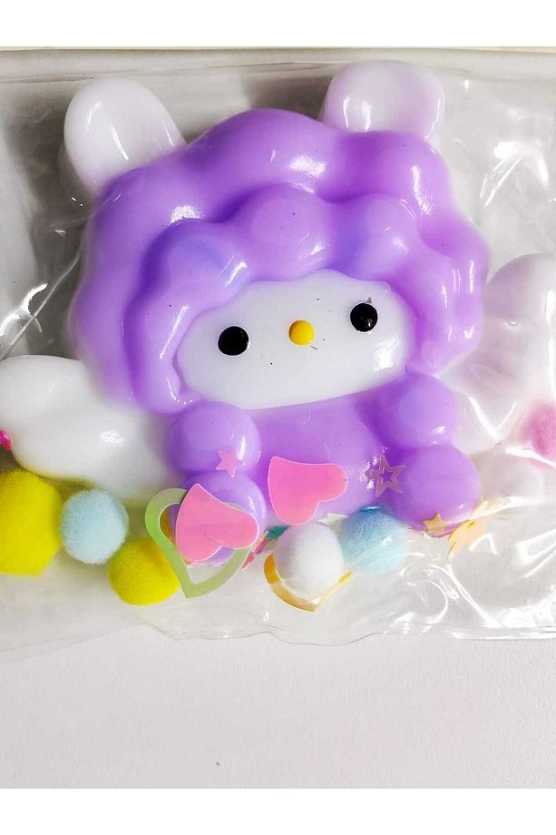 Kedi Patili Sukuşi ,Squishy Stres Oyuncak 1 Adet 7x7 - 5