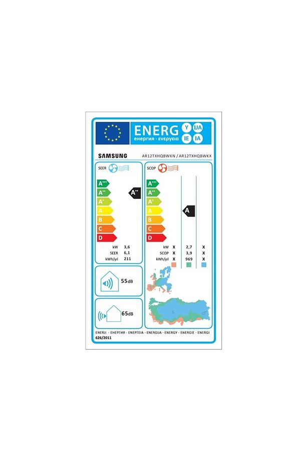 Ar35 White Ar12txhqbwk A 12000 Btu Inverter Duvar Tipi Klima - 5
