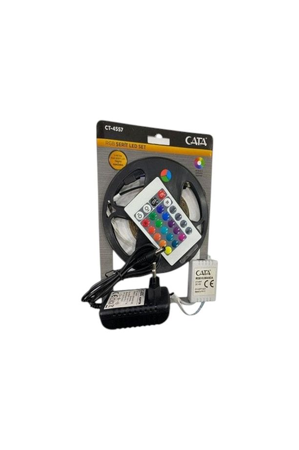 Ct-4557 Rgb Şerit Led Seti (5 METRE RGB LED TRAFO RGB KUMANDA) - 2