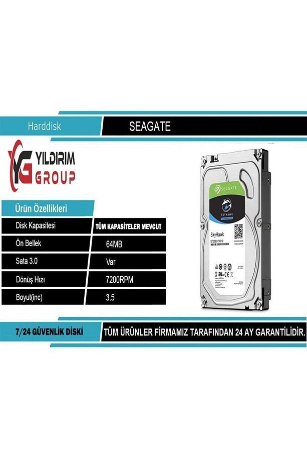 3 Kameralı 2 Mp Ahd Güvenlik Kamera Sistemi Hac-b1a21-0360b - 4