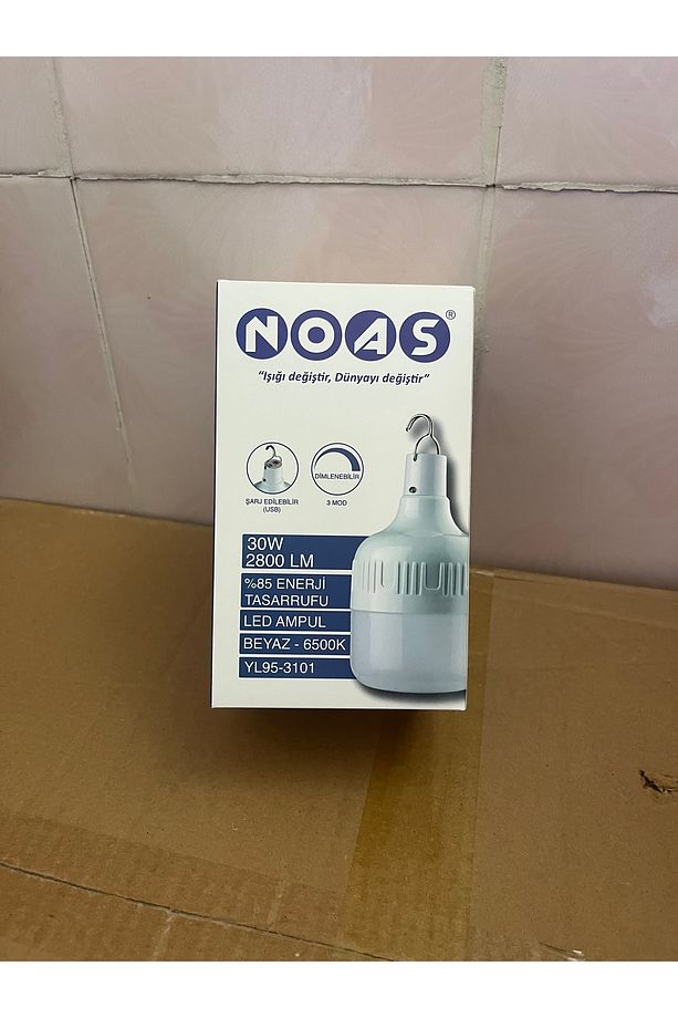 30watt 2800 Lm Duyşarjlı Torch Led Ampul - 2