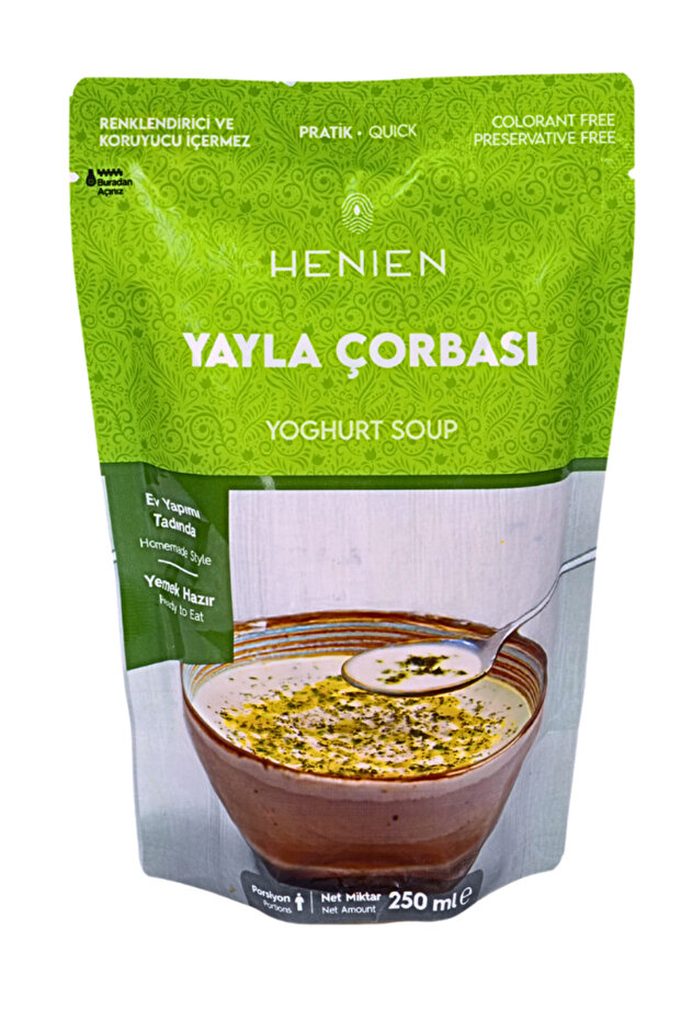 Hazır Yayla Çorbası - Pratik Ev Lezzetinde Çorba 250 ml - 1