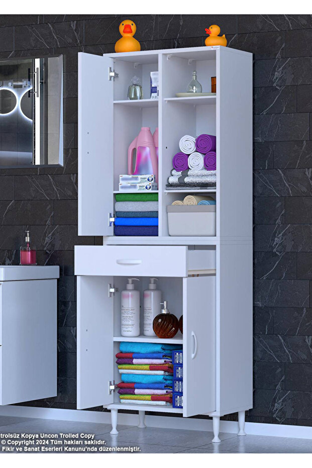 Banyo Dolabı Çok Amaçlı Dolap - 1