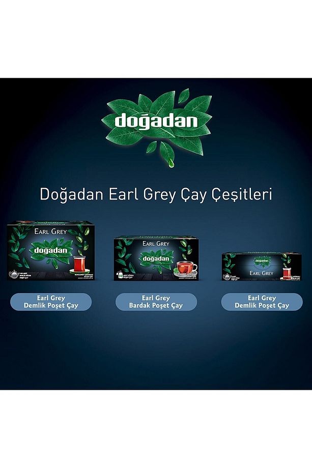 Earl Grey 100'lü Demlik Poşet Siyah Çay X 12 Adet - 6