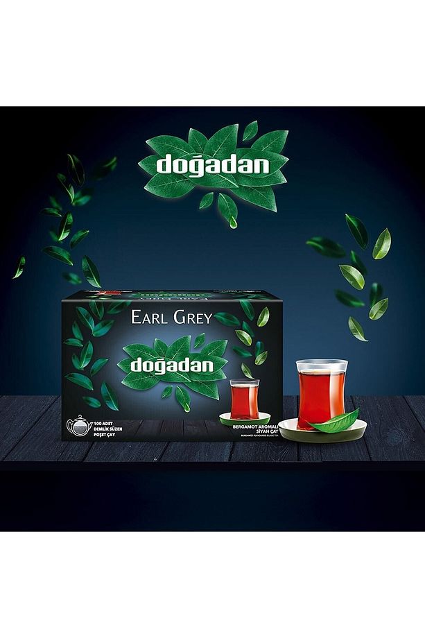 Earl Grey 100'lü Demlik Poşet Siyah Çay X 12 Adet - 3