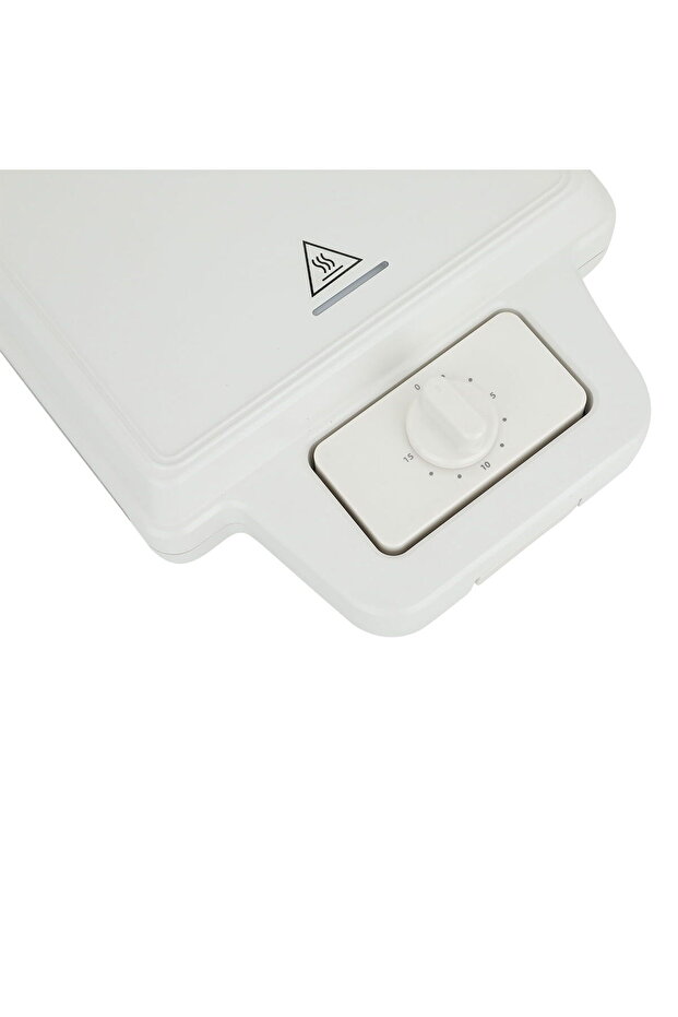 Sandwich and Waffle Maker, 800 Watt, 2×1 - Light Grey - 1
