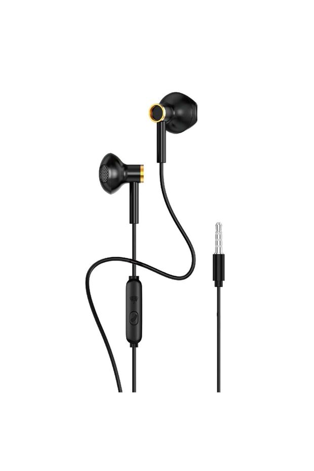Redmi Note 12 Pro / 12 / 11 Pro / 12s uyumlu 3.5 mm Mikrofonlu Kablolu Kulaklık - 1