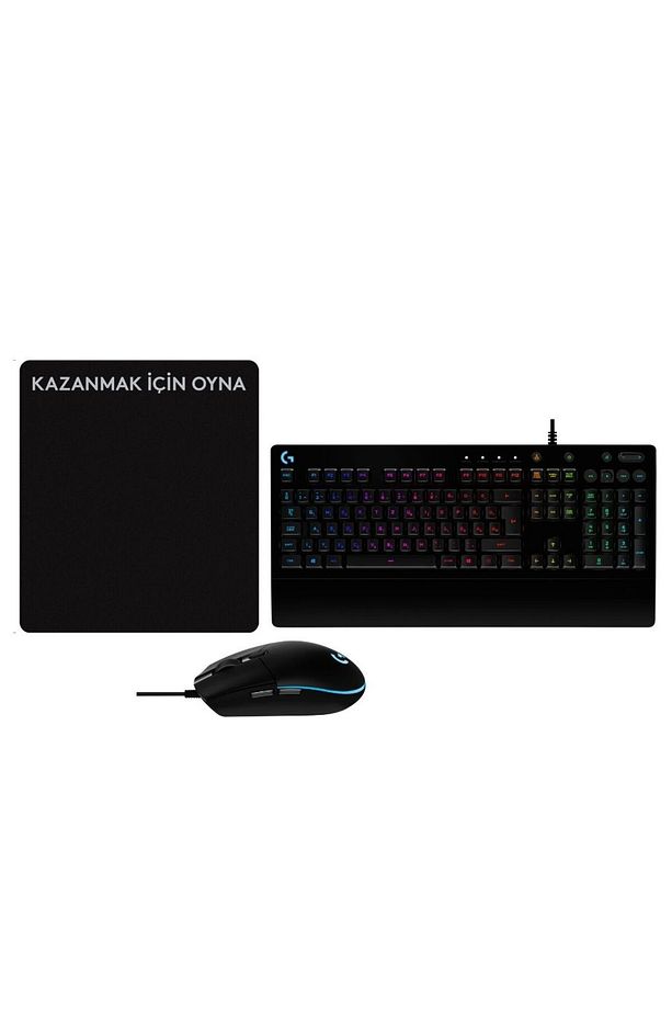 G G102 Oyuncu Mouse ve G213 Oyuncu Klavyesi Seti (Mouse Pad Hediyeli) - 1