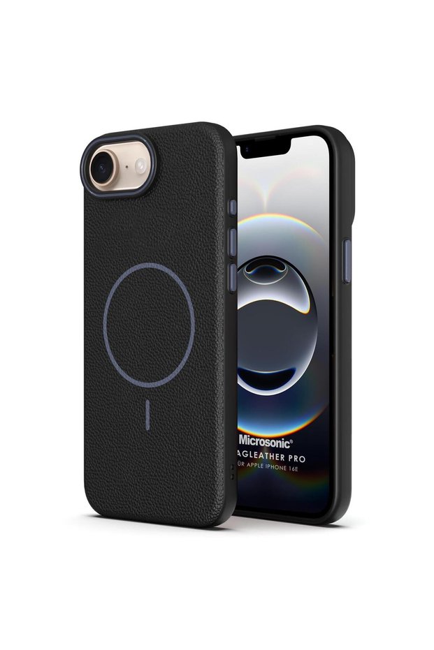 Appl iPhone 17E Case Magleather Pro Black