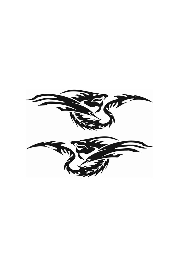 Sticker auto model 34 - set 2 buc