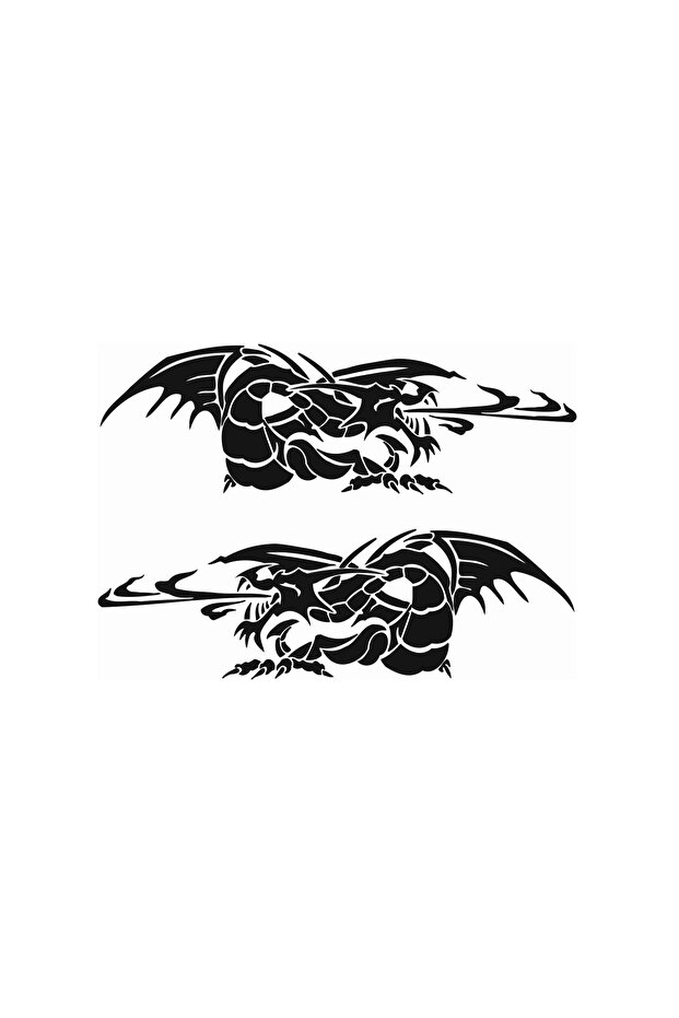 Sticker auto model 45 - set 2 buc - 1