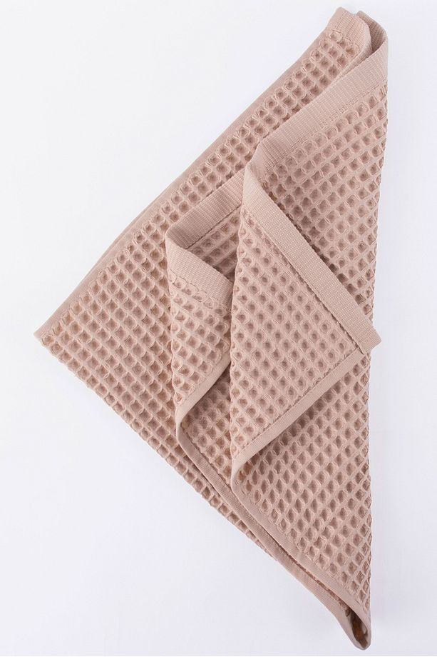 Lüks El Havlusu 3'lü Set, Waffle Dokuma, 100% Pamuk Yüksek Kalite Çabuk Kuruyan El Havluları - 7