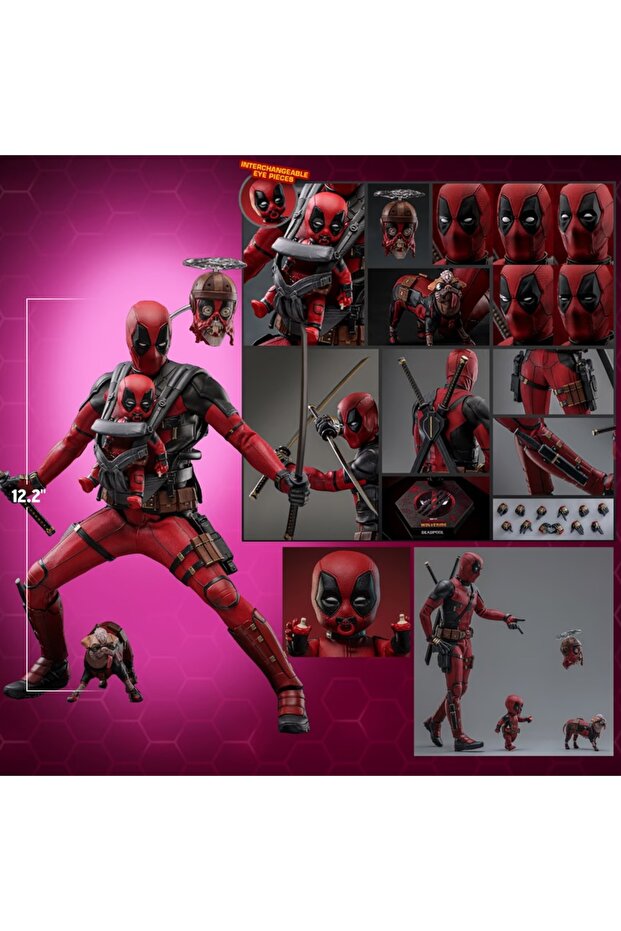 - Deadpool & Wolverine - Deadpool Sixth Scale - 3