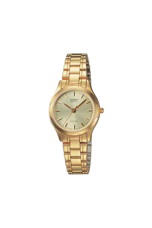 CASIO Women's Analog Gold Dial Watch - LTP-1275G-9A