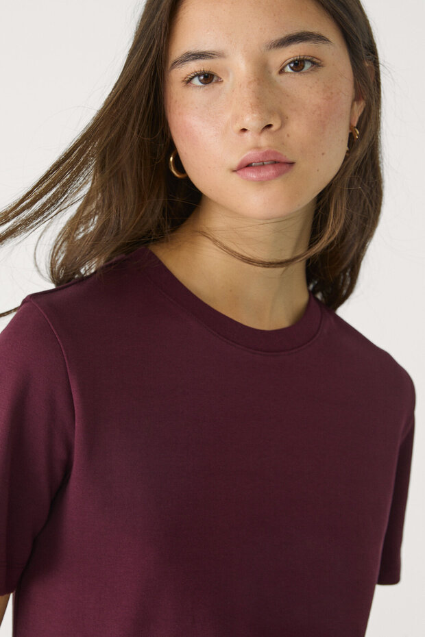 Basic kalın regular fit t-shirt - 5