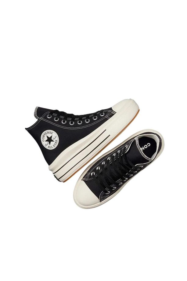Chuck Taylor All Star Move Kadın Siyah Günlük Ayakkabı Kadın Ls Ayakkabı A12585c - 3