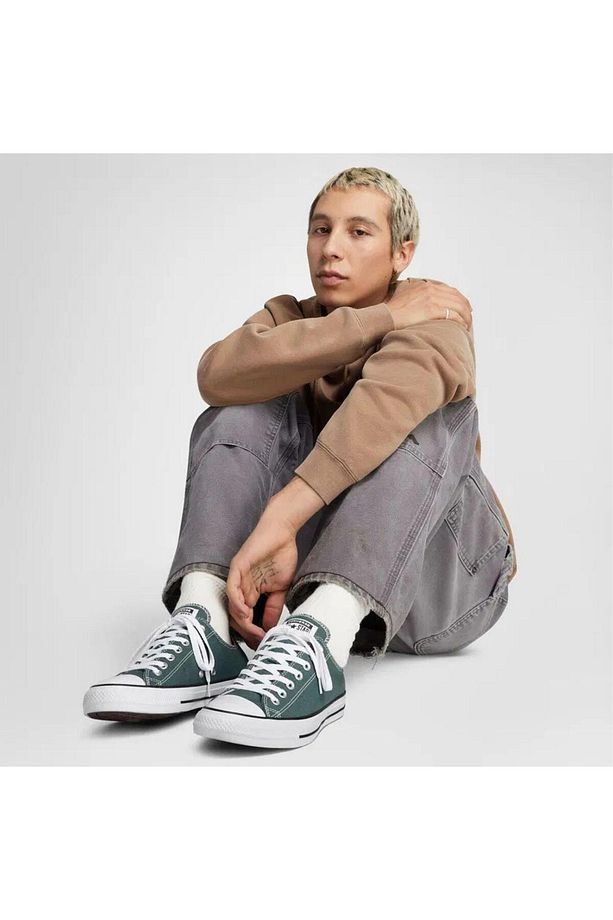 Chuck Taylor All Star Erkek Yeşil Günlük Ayakkabı Erkek Ls Ayakkabı A10537c - 6