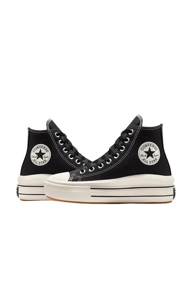 Chuck Taylor All Star Move Kadın Siyah Günlük Ayakkabı Kadın Ls Ayakkabı A12585c - 1