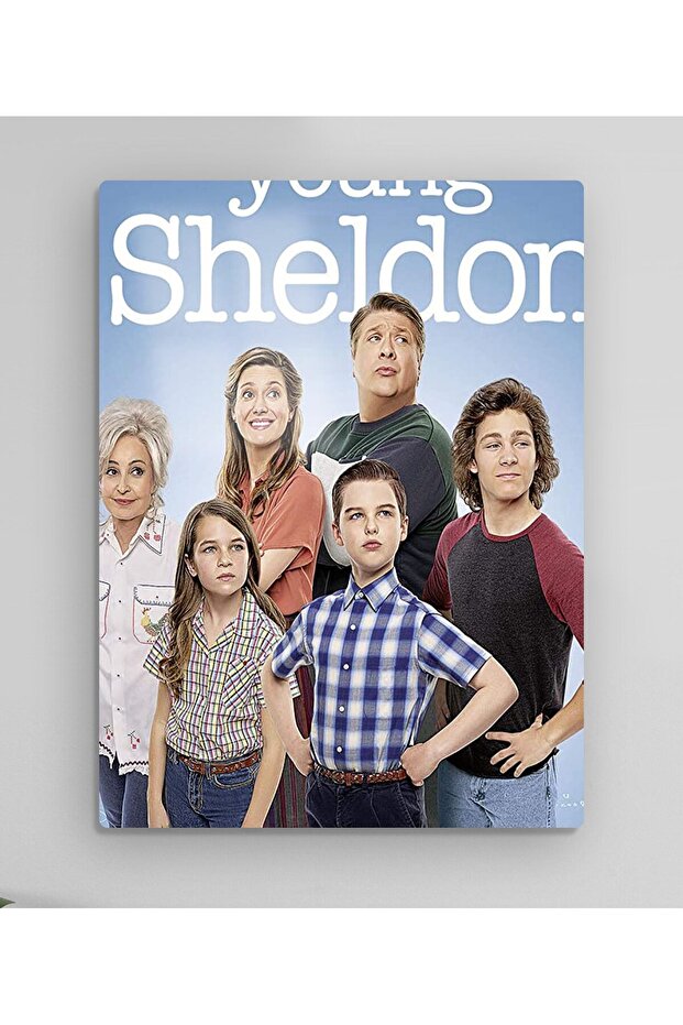 Young Sheldon Metal Table Model 2 - 2