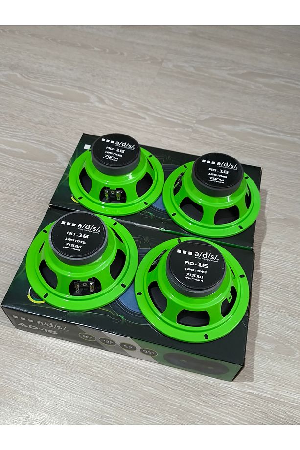 2 Takım (4 Adet) 16 cm Midrange Hoparlör 700W 125RMS - 3
