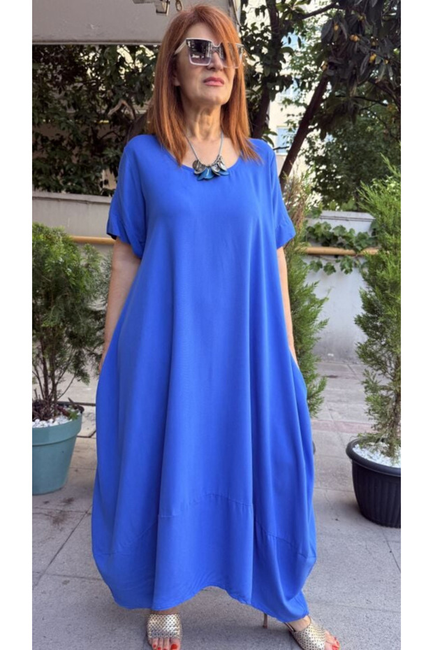 Marlon Dress Blue