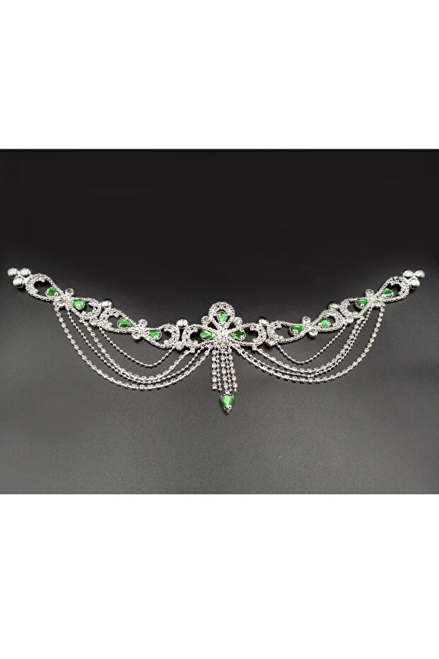 زينة للجبهة وإكسسوار للشعر بطابع Kaftan Bindallı