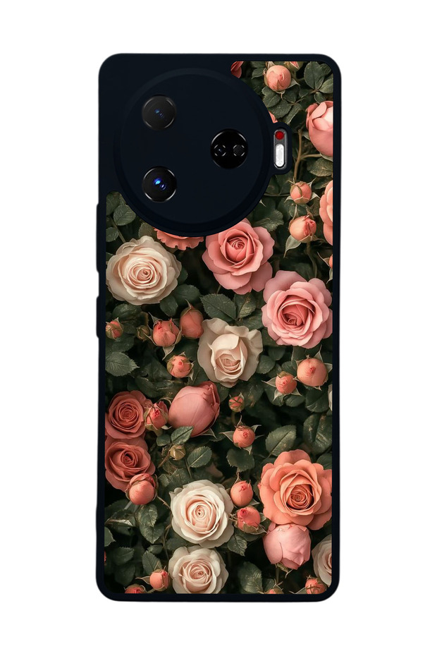 Camon 30 Pro Matte Black Compatible Case – Soft Silicone, Protective, Shock Absorbing Cover
