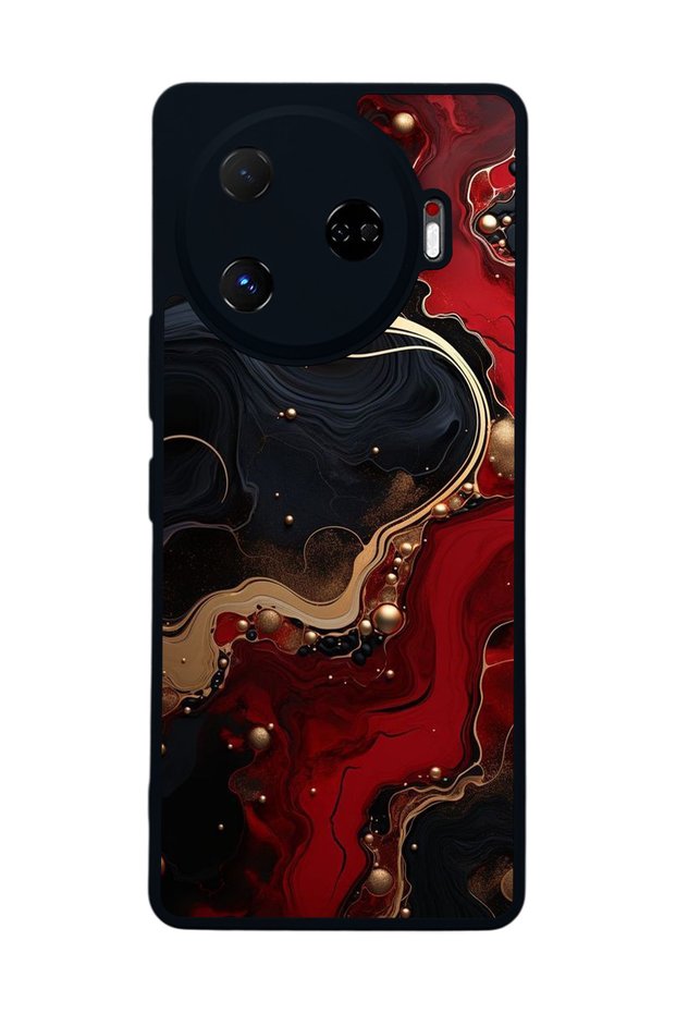 Camon 30 Pro Matte Black Compatible Case – Soft Silicone, Protective, Shock Absorbing Cover